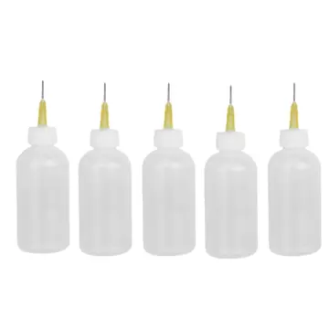 5 Pcs Needle Tip Glue Bottle Squeeze Plastic Bottle Dispensing