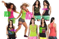 【Latte good womens dress】เสื้อ ZUMBA สำหรับผู้หญิง,เสื้อเสื้อยืดแขนยาวพิมพ์ลายมาใหม่2458 2454 2434 002