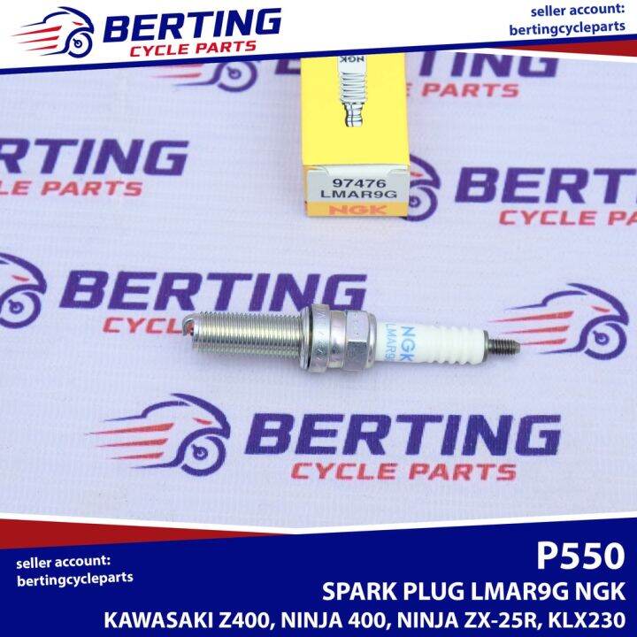 SPARK PLUG NGK LMAR9G Kawasaki Z400 Ninja 400 ZX25R Genuine 920700716