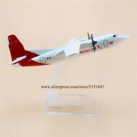 16Cm Air White Colombia Avianca Fokker F-50สายการบินเครื่องบินจำลอง F50โลหะผสมเหล็กหล่อเครื่องบินโมเดลเครื่องบิน Airways