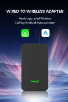 2023 carlinkit 5.0 2Air ไร้สาย Android กล่องอัตโนมัติแบบพกพา CarPlay ไร้สาย dongle สำหรับรถวิทยุที่มีสาย carplayandroid อัตโนมัติ