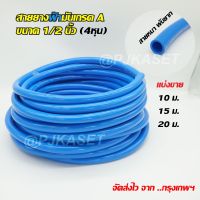 สายยางรดน้ำต้นไม้ สายยางสีฟ้า สายยาง PVC สายยางน้ำ สายาง 1/2 นิ้ว สายยาง 4 หุน ยาว 10 ม. 15 ม. และ 20 ม. (แบ่งขาย)