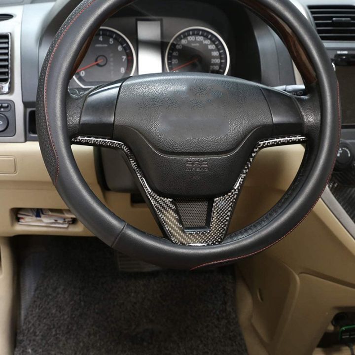 for-honda-cr-v-2007-2011-soft-carbon-fiber-3d-sticker-steering-wheel-panel-cover-frame-trim-interior-car-accessories