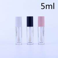 HOT JKCXLLAQESS 531[HOT SHEJIQWQESS 531] 10Pcs 5Ml ลิปกลอสหลอดพลาสติกเปล่าประณีต Mini Clear Lipgloss บรรจุภัณฑ์พร้อมฝาปิดสีชมพู3สี