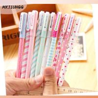 MKJIUHGG 10Pcs พลาสติกสำหรับตกแต่ง ปากกาน่ารักๆ ปากกาแปลกใหม่ สร้างสรรค์และสร้างสรรค์ ปากกาส่วนตัว ออฟฟิศสำหรับทำงาน