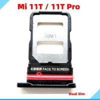 【☑Fast Delivery☑】 jiejiu65879742 ถาดใส่ซิม Xiaomi Mi 11T 11 Pro 11T ซิม Sd ใส่ซิมช่องเสียบบัตรได้การ์ดความจำอะไหล่ทดแทน Trey