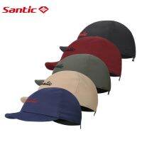 [Hat vendor]Santic หมวกสำหรับขี่จักรยานกีฬาหมวกขี่จักรยานกลางแจ้ง MTB จักรยานเสือหมอบหมวกเครื่องประดับศีรษะหมวกฟรีไซส์