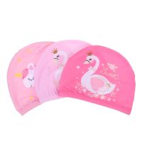 Swimming Cap Kids Accessory Portable Caps Hats Supply Cartoon Sleeping Bonnet Curly Hair Swim Caps