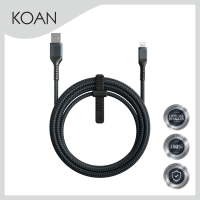 สายชาร์จ รุ่น Nomad Lightning USB-A Cable Kevlar 3.0M