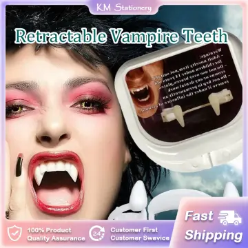 Vampire Teeth Halloween Decoration Dracula Fake Teeth Monster