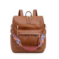 Casual Solid Color Wild Women Backpack Leisure Travel Large Capacity Female Shoulder Bag for Laptop Holder Rucksack Bags