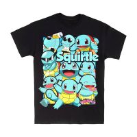 Kids T-Shirt cartoon Pokémon（Eevee Mewtwo Gengar Squirtle Charmander Bulbasaur Jigglypuff  and Pikachu） graphic Tops Boys Girls Distro Age 1 2 3 4 5 6 7 8 9 10 11 12 Years