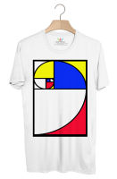 BP569 เสื้อยืด Mondrian Golden Ratio