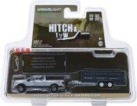 GreenLight 164 Scale Diecast รถของเล่น2018 Nissan Titan XD Pro-4x และ Dump Trailer Die-Cast โลหะของเล่นสำหรับชาย