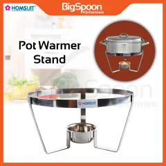 Electric Soup Warmer Stainless Steel Cover & Water Jacket With Ladle -  Sunnex Products Ltd.