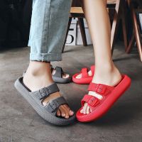 Mens  Casual Non-slip Slides Summer Massage Flip Flops Bathroom Beach Slipper Fashion Soft Sole woman sandals shoes slippers House Slippers