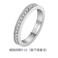 Small ck sterling silver ring male and female students all over the sky star couples web celebrity fashion buddhist monastic discipline to commemorate valentines day gift birthday --ckjz230713▤┇