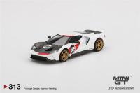 MINI GT 1:64 Ford GT 2021 Ken Miles Heritage Edition Model Car