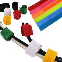 50Pcs Colorful Nylon Cable Ties Winder Wire Organizer Cable Earphone Holder Cord Wire Management Cable Protector