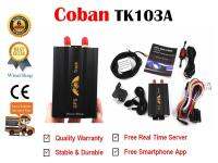 GPS ติดตามรถ ยี่ห้อ Coban รุ่น TK103A สามารถดูพิกัดได้แบบ Real Time ผ่าน APP และ WEB ได้ฟรี 10 ปี