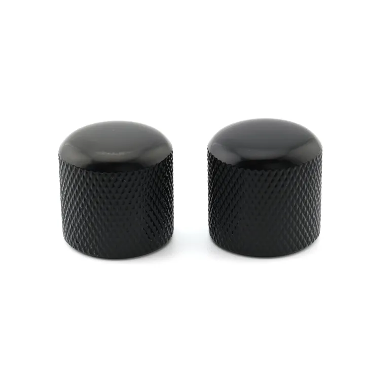 Musiclily Pro Inch Fine 24 Splines Steel Dome Knobs Push-on Control ...