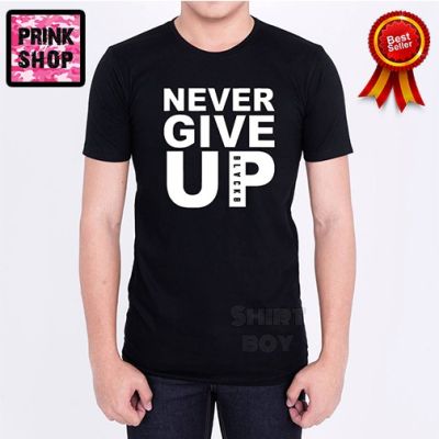 [ถูกที่สุด]เสื้อ Never Give Up #Liverpool#Salahสกรีนแบบ โพลีเฟล็ก PU ( Flex PU )S-5XL