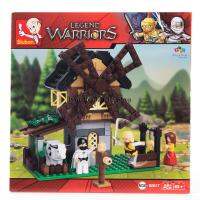 ProudNada Toys ของเล่นเด็กชุดตัวต่อเลโก้อัศวิน+นินจา Sluban LEGEND WARRIORS 291 PCS B0617