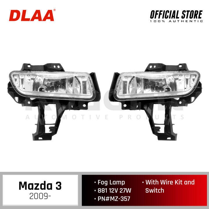 Dlaa Genuine Fog Lamp Fog Light For Mazda V W With