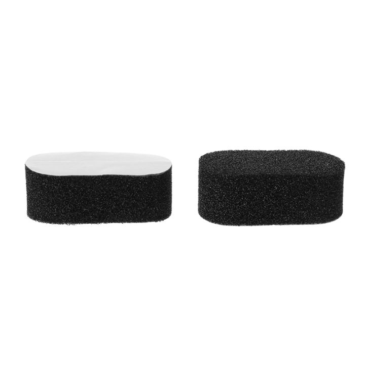 2ชิ้นแถบคาดศีรษะฟองน้ำสีดำสำหรับแถบคาดศีรษะแผ่นโฟมสำหรับชุดหูฟัง-koss-porta-ให้เสียงที่สดใสมากขึ้น