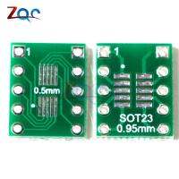 20ชิ้น Sot23 Sop10 Msop10 Umax Sop23เพื่อ Dip10 Pinboard Smd เพื่อแผ่นอะแดปเตอร์0.5มิลลิเมตร/0.95มิลลิเมตรถึง2.54มิลลิเมตรกรมทรัพย์สินทางปัญญาขา Pcb คณะกรรมการแปลง