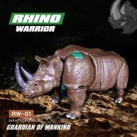 BW Beast Wars-Figura DE ACCIÓN DE Rinox, RW01,แรด,อาณาจักรโค,Con Caja, Nueva Transformación,สินค้าภาษาอังกฤษ,RW-01