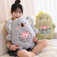 6ชิ้นของเล่นขนาดเล็กภายในน่ารักการ์ตูนสัตว์ตุ๊กตา Pillow2023