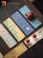 Small Tea Towel Tea Cloth Water Absorbing Thickened Tea Set Towel Tea Table Cloth Zen Tea Pot Towel Duster Pad Kitchen Cozinha