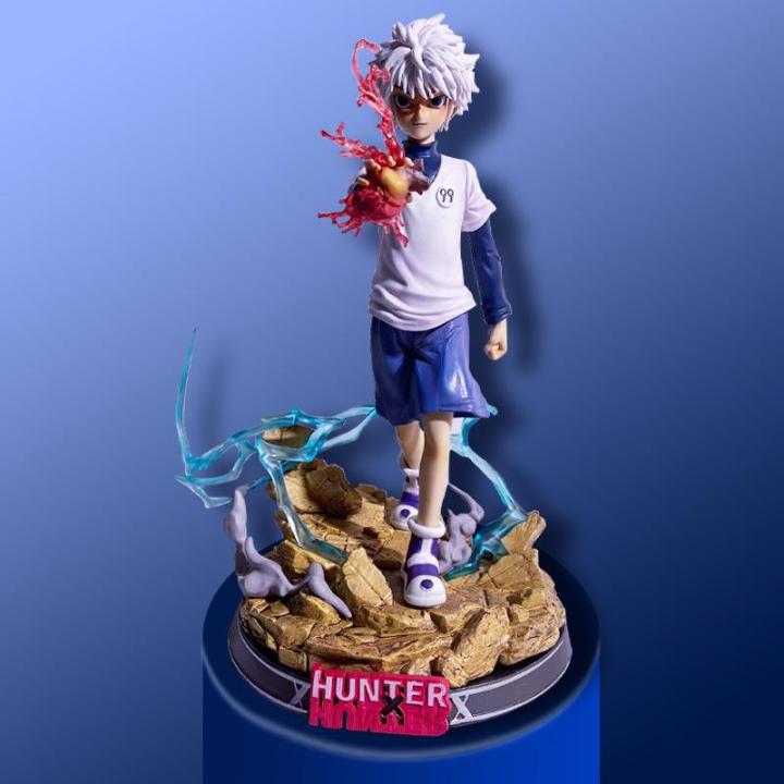 Hey Anime Hunter X Hunter Anime Figure Killua Zoldyck Action Figure 27cm Lazada Ph 4535