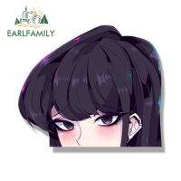 Earlfamily โกธิค Komi-San Fanart สติ๊กเกอร์รถอะนิเมะ Komi Can Communicate Waifu Decal Jdm การ์ตูนกราฟฟิตีสติกเกอร์ Peek