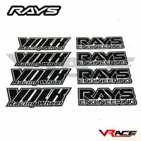 [เกรดพรีเมียม] สติ๊กเกอร์ ติดล้อแม็ค TE37 สีดำ Rays Vok สติ๊กเกอร์ติดล้อรถ สติ๊กเกอร์ติดล้อแม็ก สติ๊กเกอร์แต่งซิ่ง สติ๊กเกอร์ล้อ te37 แต่งรถ