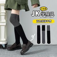 [COD] student 22 spring and autumn style jk college childrens calf straight without heel matching mid-tube womens