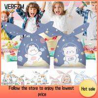 VERFZM SHOP 50PCS ปมหูกระต่าย ถุงขนมหูกระต่าย สีผสมกัน ลายการ์ตูน กระเป๋าใส่ของขวัญ ของขวัญสำหรับเด็ก เครื่องประดับสำหรับตกแต่ง กระเป๋าใส่ของ