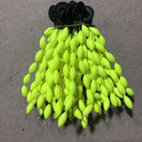 30Pcs/5packs Fishing Float 6 In 1 String Type Seven Star Float Foam Space Bean Fishing Line Stopper Buoys Tackle Accessories Accessories