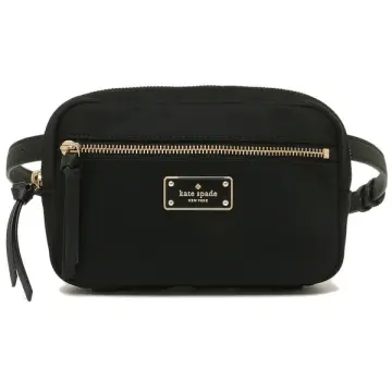 Kate Spade Sophy Nylon Waist Pack Belt Bag, Black