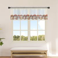 【YD】 Short Tulle Curtains for Sheer Voile Half-Curtain Bedroom Doorway