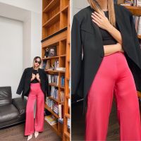 (3 ชิ้น) SET SPECIAL HIGH WAISTED PANTS + SLEEVELESS TOP + BOYY BLAZER