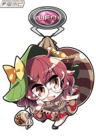 [มือ1/ใหม่/แท้] Mamizou Futatsuiwa พวงกุญแจการ์ตูน Touhou Project โทโฮโปรเจกต์ งานค่าย SEGA แท้จากญี่ปุ่น