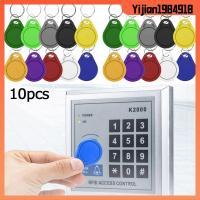 YIJIAN1984918 10pcs เปลี่ยนแปลงได้ โทเค็น Keyfobs คีย์ บัตรโคลนรถ ป้าย NFC กุญแจควบคุมการเข้าถึง คีย์การ์ด