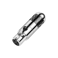 Mini XLR Female Connectors 3pin 4pin Rhodium Plated Audio Plug HIFI Mic Jack XLR Balance Cable Headphone Adapter Speaker