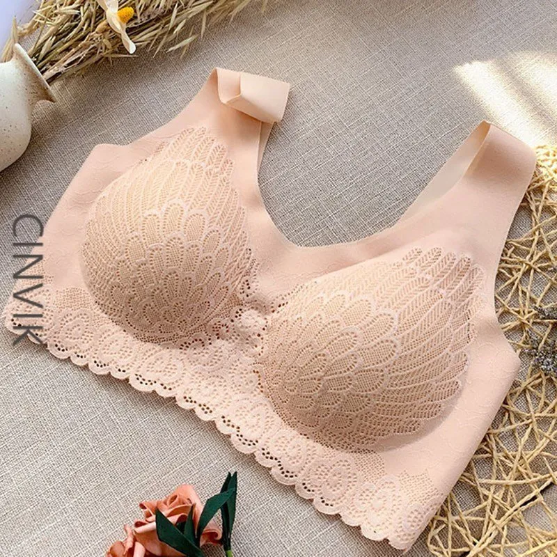 Factory Price!70-85B Women Push Up Bra Front Closure Bra Top Solid Adjusted  Seaml Thin Padded Lady Underwear Gather For Girls 
