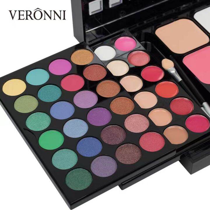 พร้อมส่ง-เซตพาเลทอายแชโดว์78-สี-78color-eyeshadow-veronni-มีอายแชโดว์-ลิปสติก-บลัชออน-แป้งพัฟ-กระจก-แปรงทาตาทาปาก