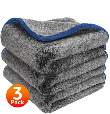1200gsm Ultra-Thick Micro Fiber Towel Car Drying Towels Car Detailling Cleaning Polishing Microfiber Car Wash Cloth Accessories
