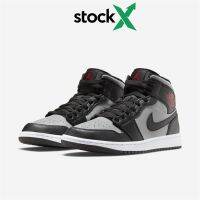 2023 HT✅Original NK* Ar-J0dn- 1 Black Grey Red Shadow Men and Women Mid-Top Fashion Casual Basketball Shoes (Free Shipping)