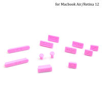ชุดซิลิโคนป้องกันการจุกกันฝุ่นสำหรับแมคบุ๊ค2022 Air13.6 M2 A2681 Pro 14 16นิ้ว M1โปร M1 A2442 A2485 A2337 A2338